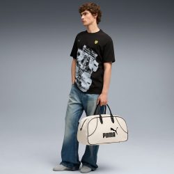 PUMA X SCUDERIA FERRARI МУЖСКАЯ ФУТБОЛКА PREMIUM, ЧЕРНЫЙ