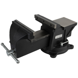 WDK-BV250 Профессиональные слесарные тиски поворотные с наковальней 250 мм