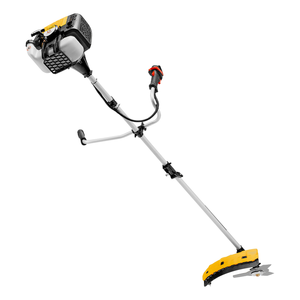 Триммер бензиновый DGT 520S, 52 см3, 3 л. с, разъемная штанга, состоит из 2 частей Denzel