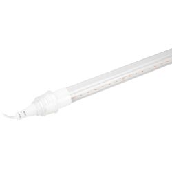 Светильник для растений, фитолампа светодиодная линейная ЭРА FITO-9W-Rb-Т8+FITO-Holder IP65 2хG13 с выключателем, 1.5м | Линейные фито светильники