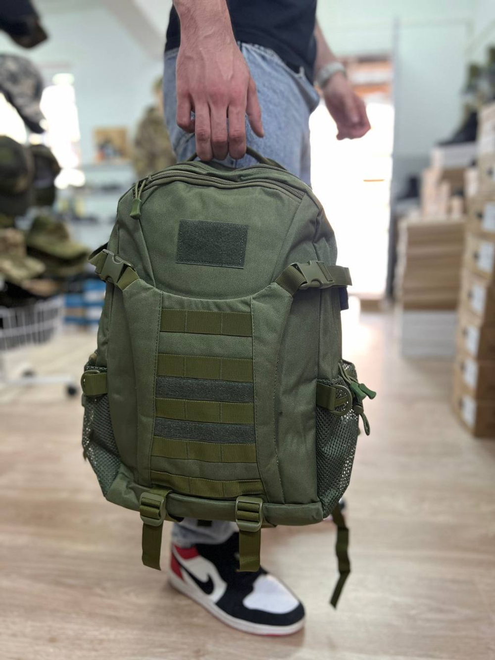 Универсальный тактический рюкзак 30-35л / олива