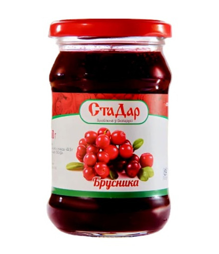Варенье "СтаДар" Брусника 350г. Слуцк