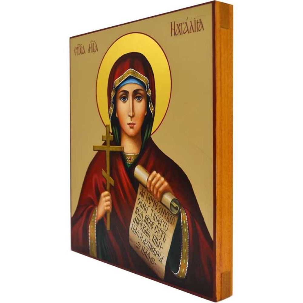 Святая Наталия. Рукописная икона