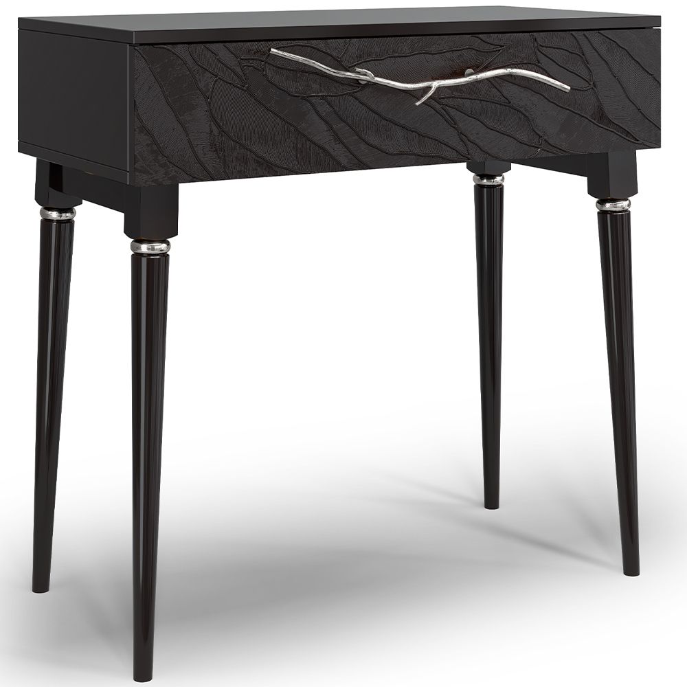 Консоль Арт Колор leaves Классик Сильвер Терпкий коричневый