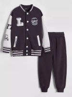 Костюм детский спортивный в школу, бомбер и брюки