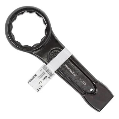 Ключ накидной ударный односторонний 75мм (L-320мм) Forsage F-79375