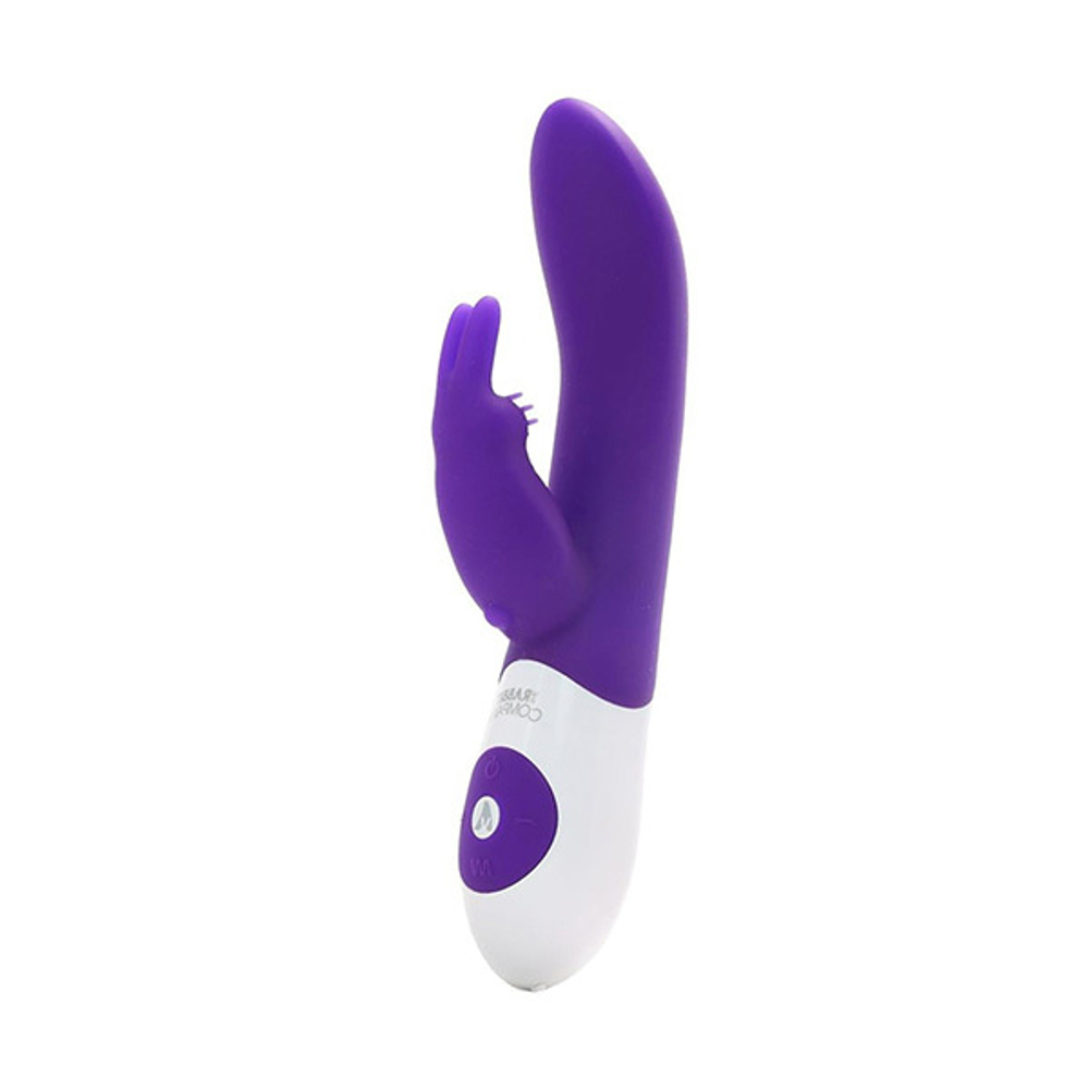 Фиолетовый вибратор-кролик 13см The Rabbit Company Classic Rabbit XL TRC-017PUR