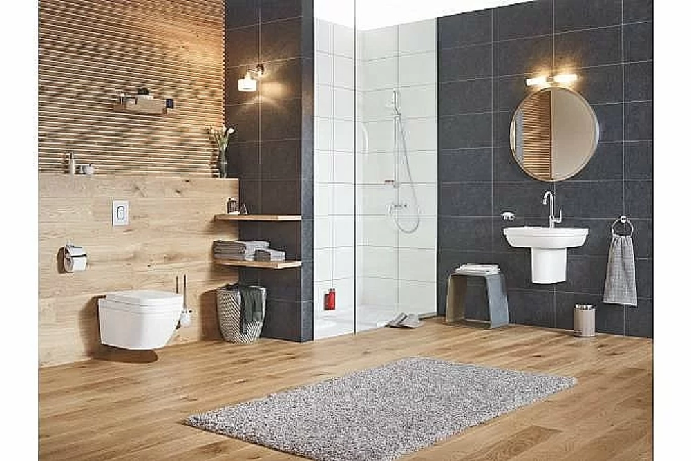 Раковина на полупьедестале Grohe Euro Ceramic 59,5 белая