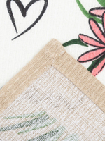 Набор кухонных полотенец Доляна Happiness, 35×60 см -2 шт., 100% хлопок, вафля 160 г/м²