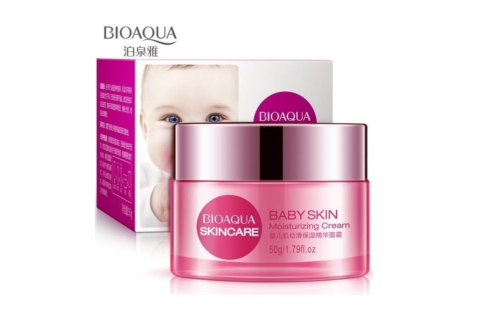 Крем для лица BioAqua Baby Skin дневной под макияж Beauty Makeup Cream, 50 г