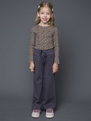 032_ОС25 Брюки для девочки, графит