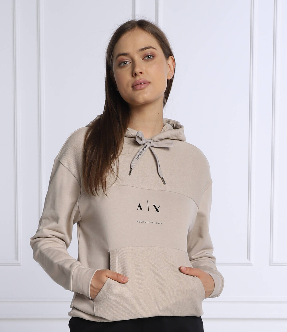Худи Armani Exchange - песочный(6LYM32 YJBSZ)