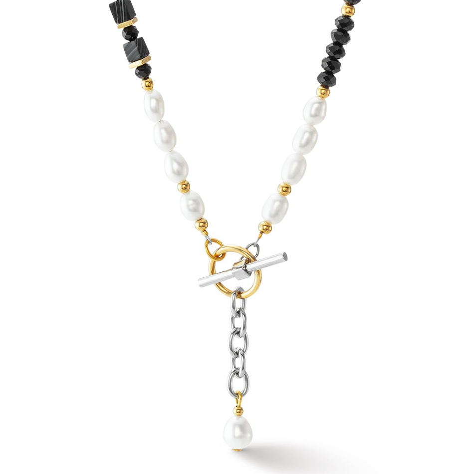 Колье Coeur de Lion Black-White 1133/10-1314