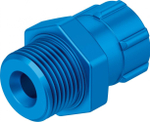 Штуцер ниппельный с накидной гайкой Festo CK-1/4-PK-9 (комплект 10 шт)