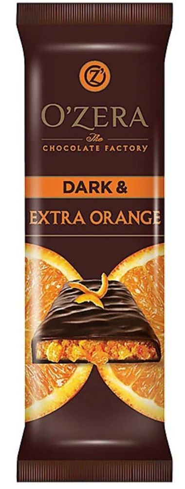 Шоколад O&#39;zera Dark&amp;Extra orange, 40 гр