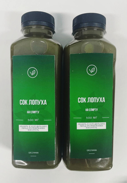 Сок майского лопуха