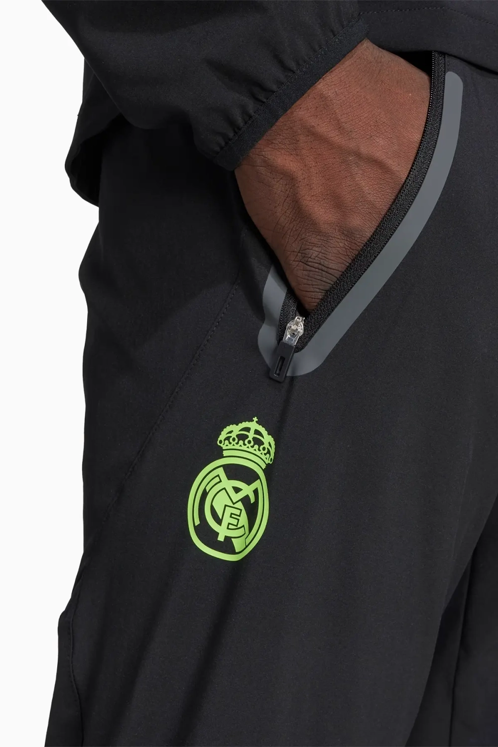 Штаны adidas Real Madrid 25/26 Competition Vis Tech Travel - черный