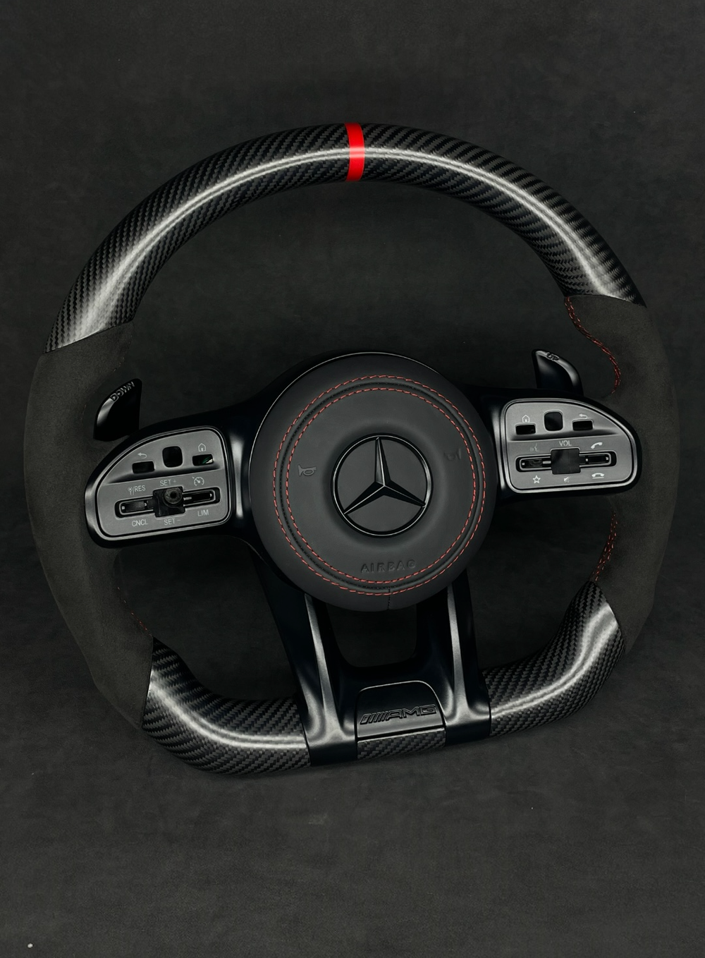 Custom Steering Wheel Mercedes Benz