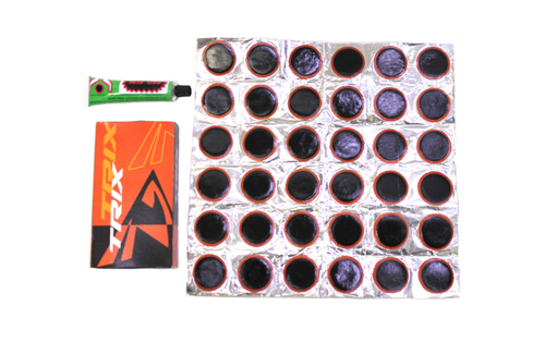 Аптечка TRIX, клей 20 мл, заплатки: Ø32мм-36 шт.