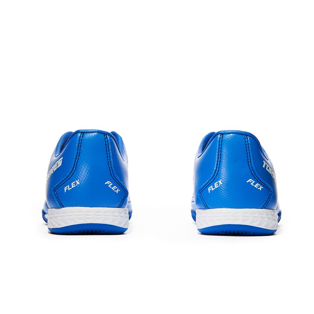 Бутсы зальные детские TORRES FLEX KID, TS134233-327-28, р.28, синий