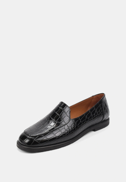 Лоферы // Jill // Croc // Black