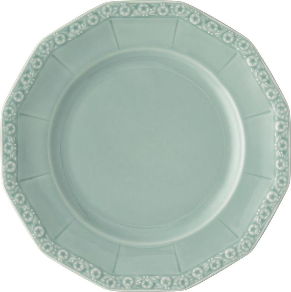 Тарелка закусочная Rosenthal Maria en Vogue Mint, фарфор, 21,8 см, зелёная