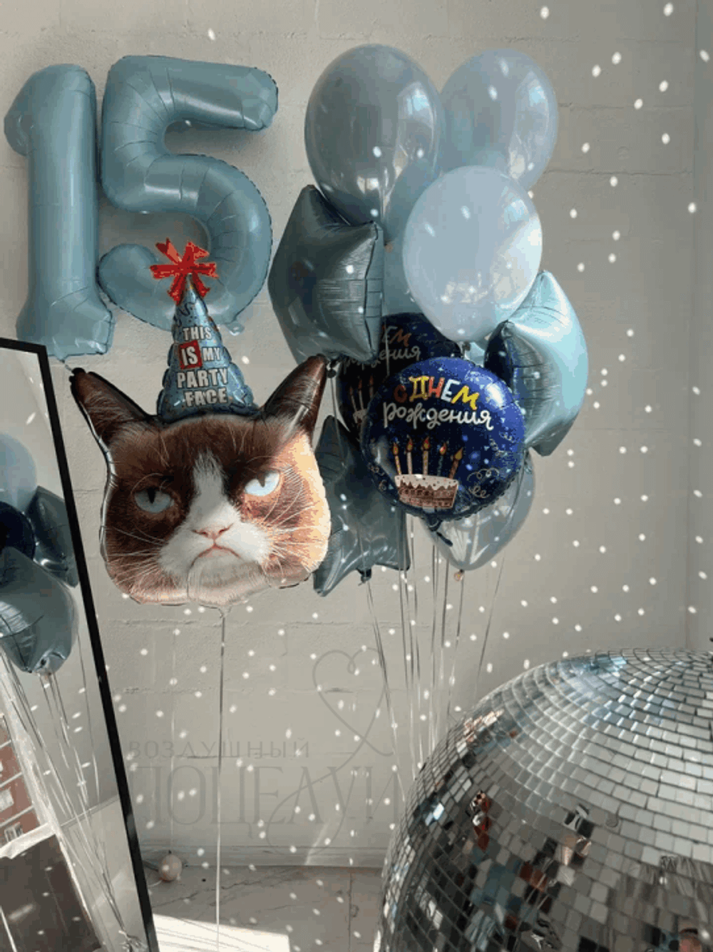 Набор "Сердитый праздничный кот"