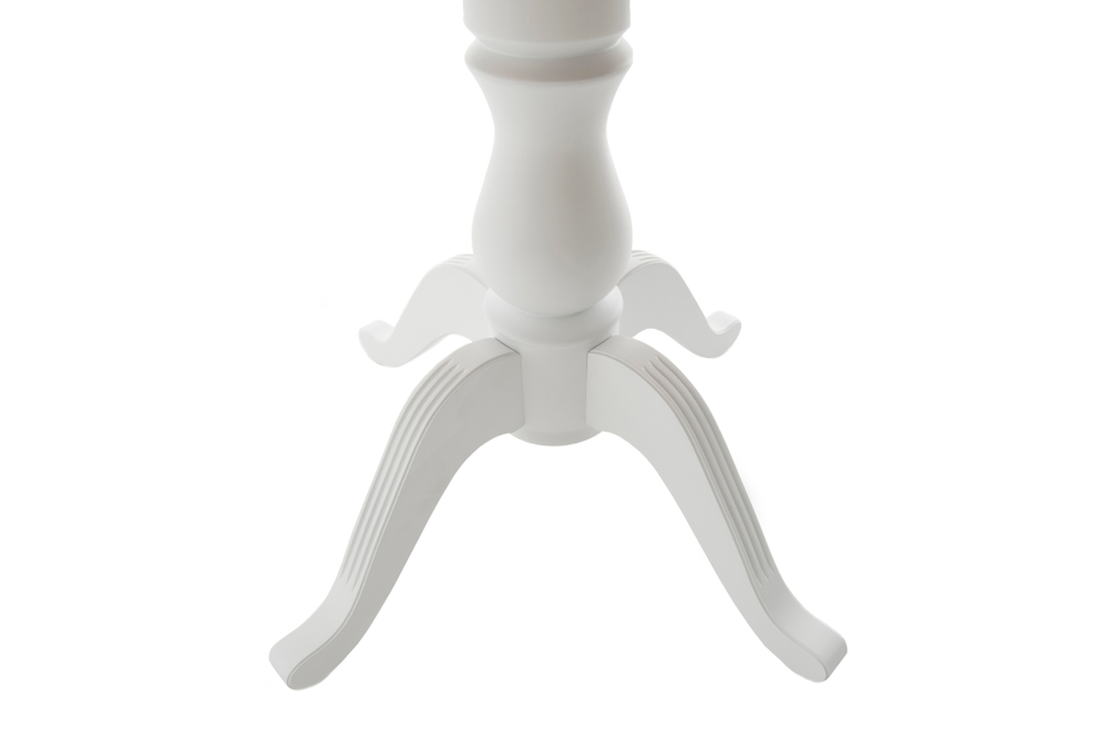 Стол Аврора Фабрицио D 82, Эмаль белая