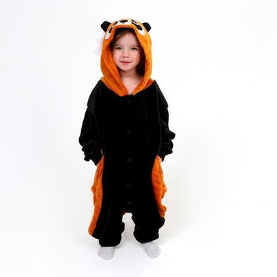 Комбинезон-кигуруми "Енот", рост 128/130 см 2909749