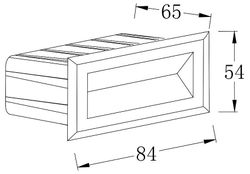 Встраиваемый светильник Maytoni Bosca O045SL-L3W3K