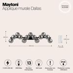 Настенный светильник (бра) Maytoni MOD547WL-13B