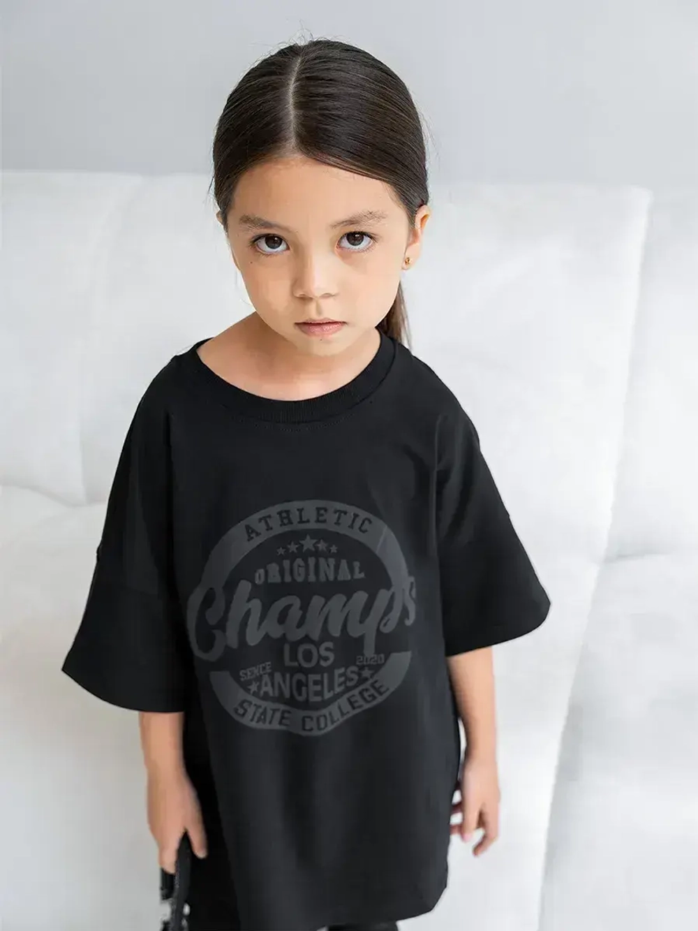 Костюм для девочки летний с леггинсами