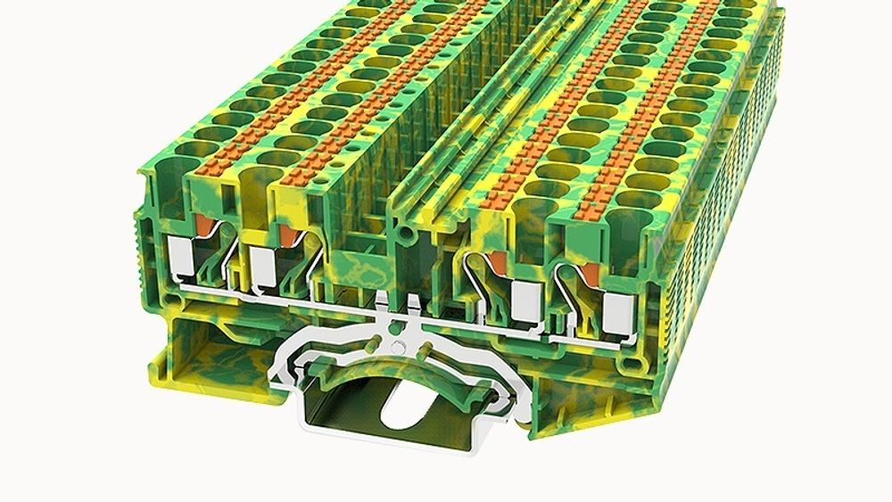 DS4-QU-PE-01P-1C-00A(H), Клемма на дин-рейку