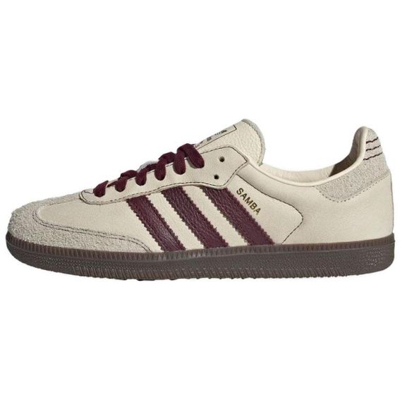 Кроссовки adidas originals SAMBA OG для скейтборда Низкие Бежевые сапоги Юнисекс