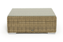 "Капри" журнальный столик плетеный, цвет соломенный