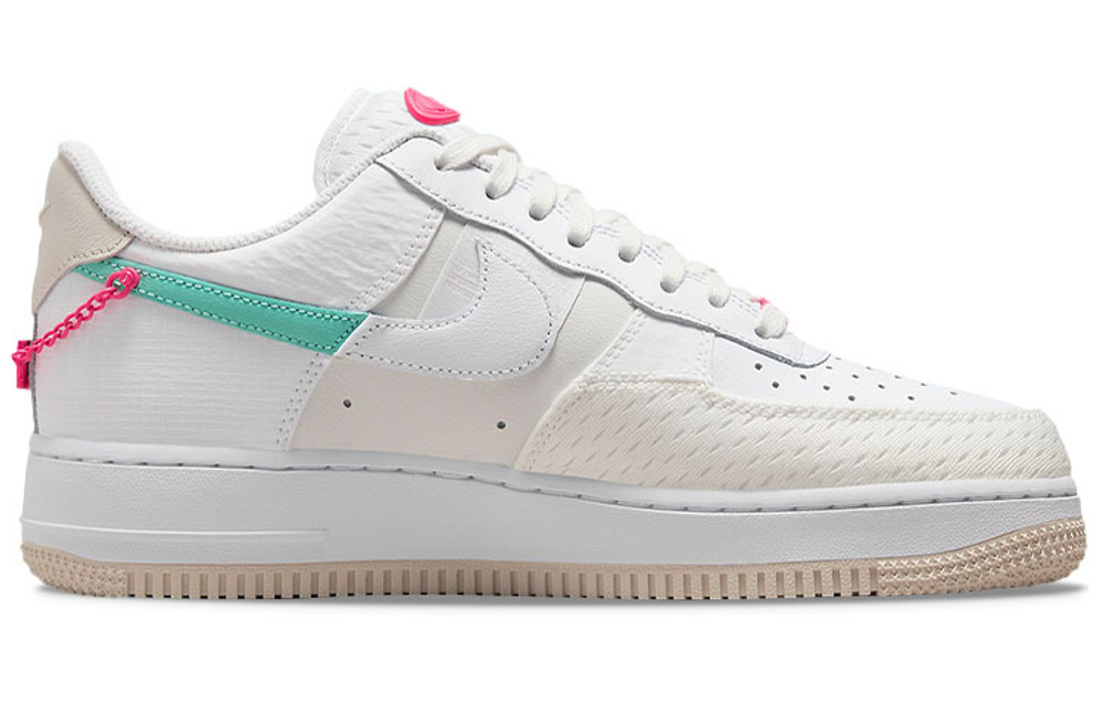 Кроссовки Nike Air Force 1 Low Pink Bling (Женская размерная сетка)