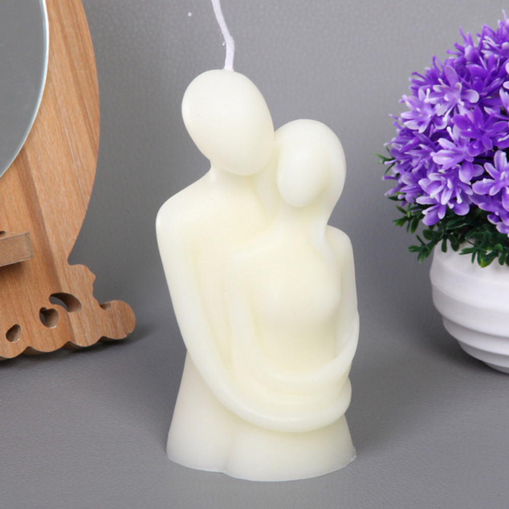 Свеча «Влюбленная пара» 5.7*11.5, Белый