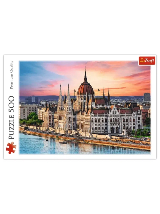 Пазлы для детей 7 8 лет и взрослого 500 элементов Венгрия