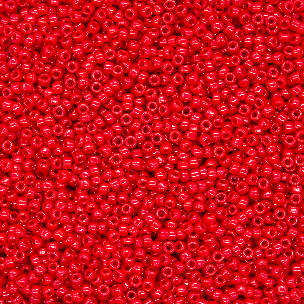 Японский бисер TOHO Round 15/0 (№45), непрозрачный глянцевый