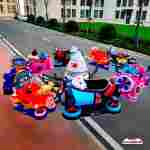 Электрическая Аттракцион карусель «Космический патруль», 4,5×4,5×1,5 м