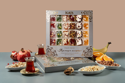 Рахат-лукум "Премиум ассорти" 900 грамм (GREY)