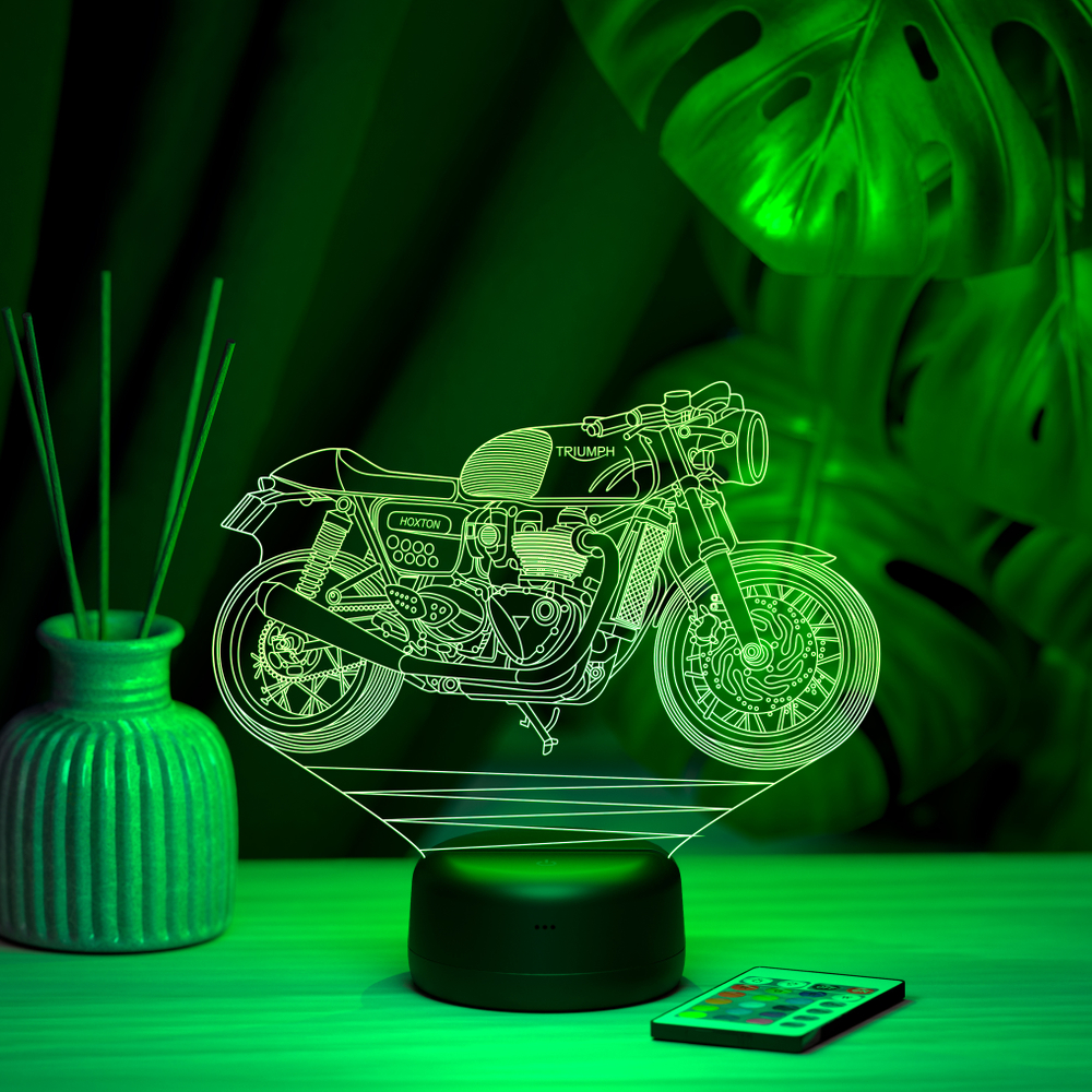 Светильник "Мотоцикл Triumph"