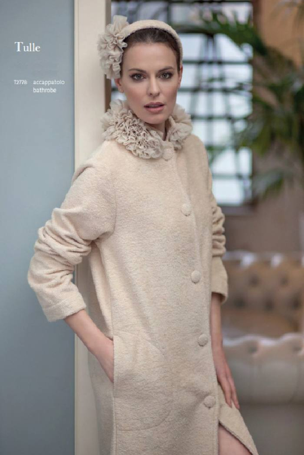 Халат махровый Luna di Giorno Tulle 2778 oro 865