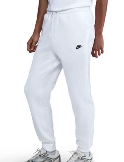 Теннисные брюки Nike Club Jogger - white/white/black