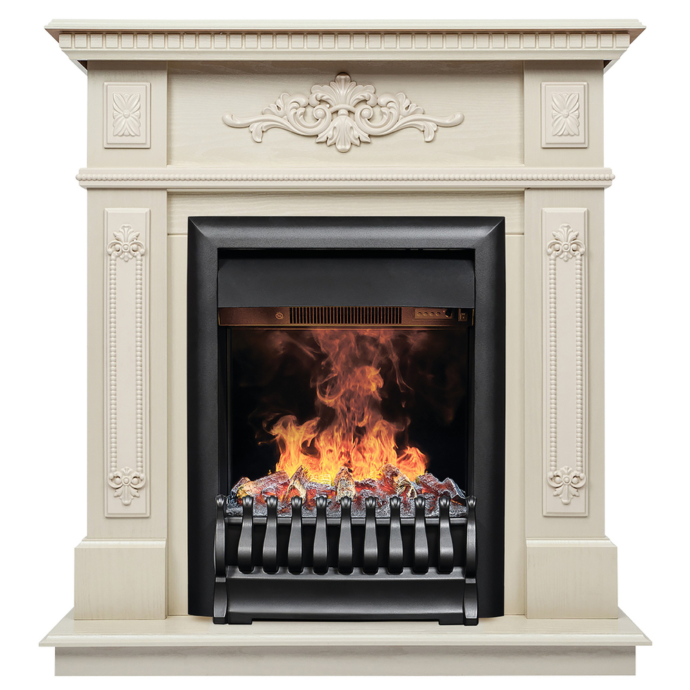 Каминокомплект Real Flame Lilian WT с очагом 3D Oregan