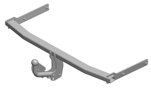 Фаркоп AvtoS для VOLKSWAGEN GOLF V (2003-2008) с универсальной электрикой Smart(блок) и сертификатом в комплекте, арт.(VW 25+smart)