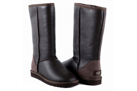UGG Classic Tall Metallic Chocolate
