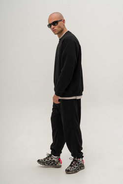 Толстовка KUL'TURA "FLEECE" Чёрный