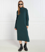 Хлопковое платье Pepe Jeans London - темно-зеленый(PL953386)