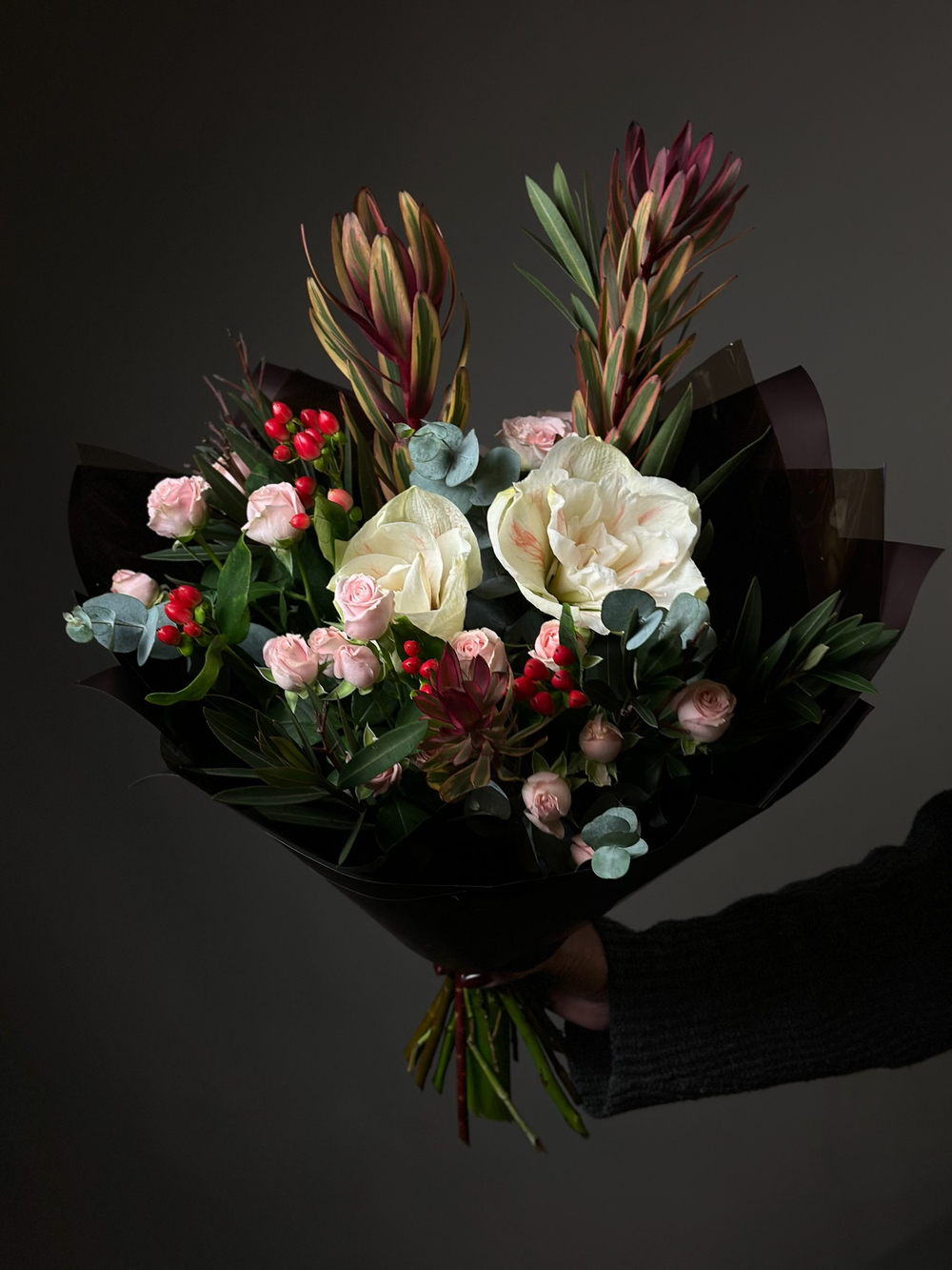 Сборный букет «Экзотическая рапсодия»